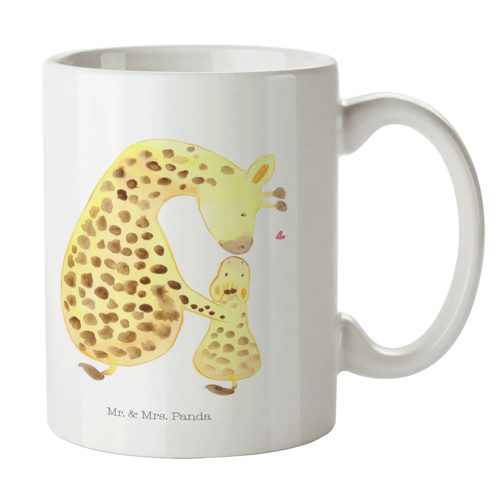 Kubek żyrafa dziecko Tasse mit Motiven, Tasse mit Zitaten, Teetasse, Keramiktasse, Tasse, Bürotasse, Geschenktasse, Kaffeetasse, Porzellantasse, Afrika, Wildtiere, Mutter, Sohn, Giraffe, Lieblingsmensch, Tochter, Kind, Mama