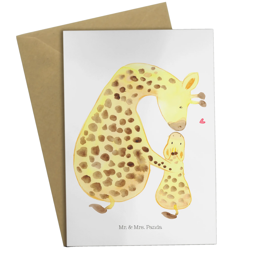 Greetings card giraffe child Geburtstagskarte, Glückwunschkarte, Einladungskarte, Karte, Klappkarte, Ansichtskarten, Hochzeitskarte, Grußkarte, Afrika, Wildtiere, Mutter, Sohn, Tochter, Kind, Lieblingsmensch, Mama, Giraffe
