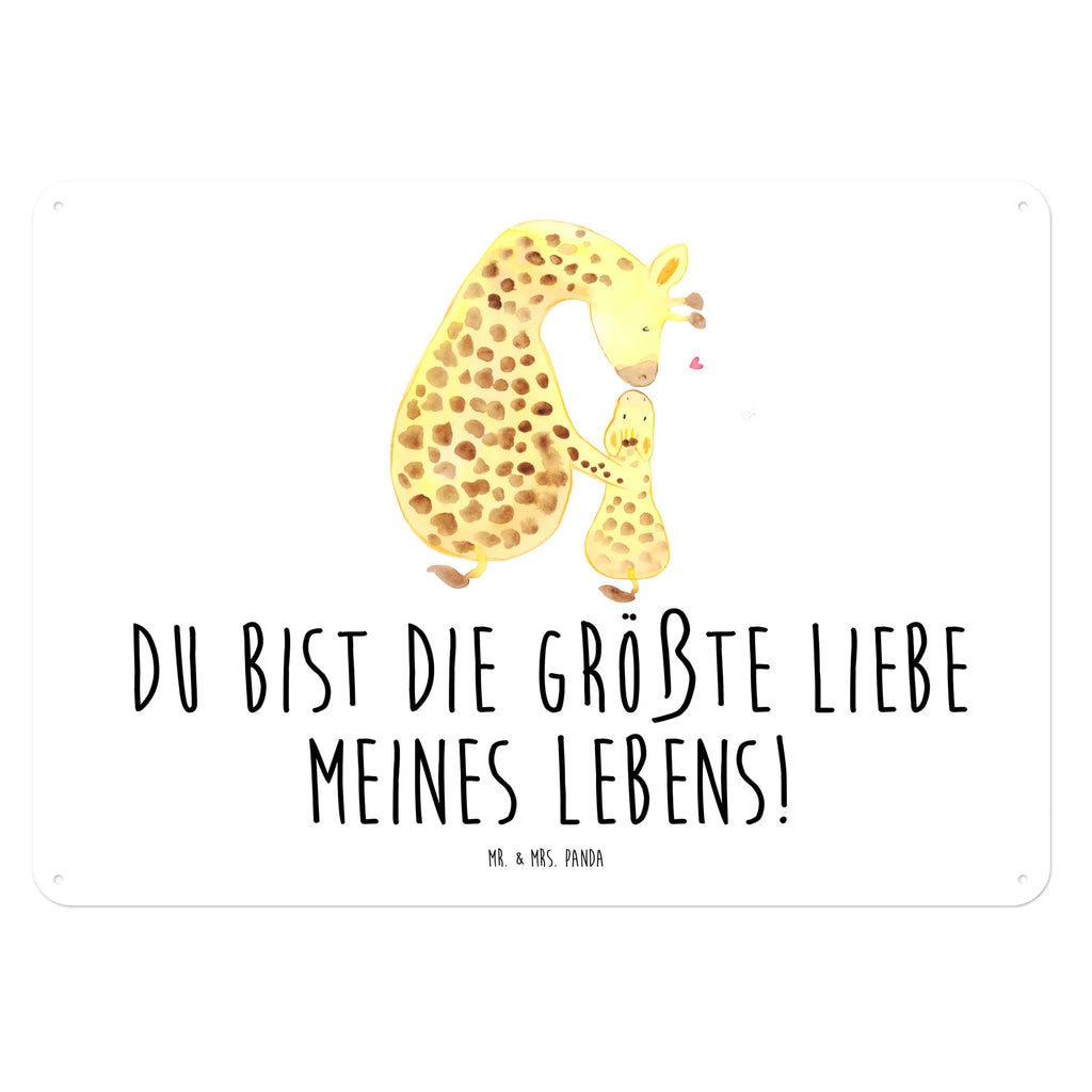 Tin sign giraffe child Blechschild Groß, Wandschild Metall, Dekoschild Metall, Türschild Metall, Blechschild Für Männer, Blechschild, Blechschild Küche, Blechschild Büro, Blechschild Für Frauen, Blechschild Zum Aufhängen, Afrika, Wildtiere, Giraffe, Kind, Lieblingsmensch, Mutter, Mama, Tochter, Sohn