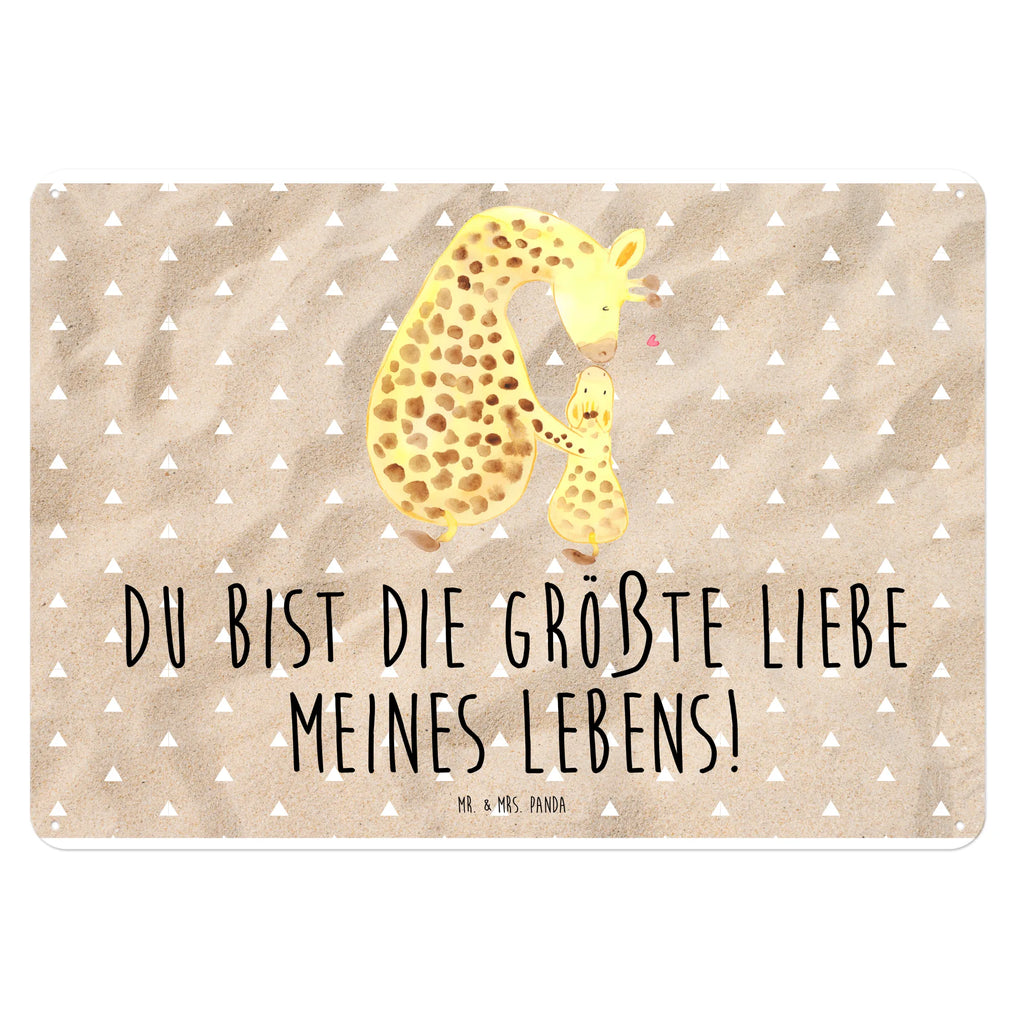 Tin sign giraffe child Blechschild Groß, Wandschild Metall, Dekoschild Metall, Türschild Metall, Blechschild Für Männer, Blechschild, Blechschild Küche, Blechschild Büro, Blechschild Für Frauen, Blechschild Zum Aufhängen, Afrika, Wildtiere, Giraffe, Kind, Lieblingsmensch, Mutter, Mama, Tochter, Sohn