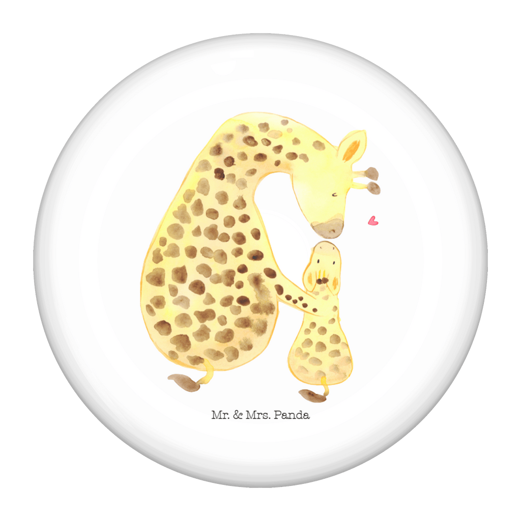 Button Giraffe mit Kind 50mm Button, Button, Pin, Anstecknadel, Afrika, Wildtiere, Giraffe, Kind, Mutter, Mama, Tochter, Sohn, Lieblingsmensch