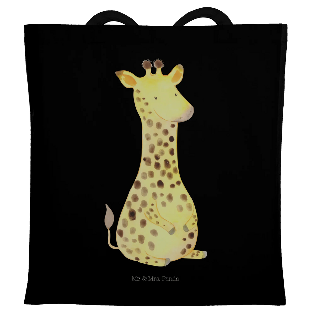 Tote bag giraffe Satisfied pouch, shoulder bag, jute bag, shopping bag, bag, cotton bag, shopper, Carrier bag, cloth bag, Africa, Happiness, Adventure, Giraffe