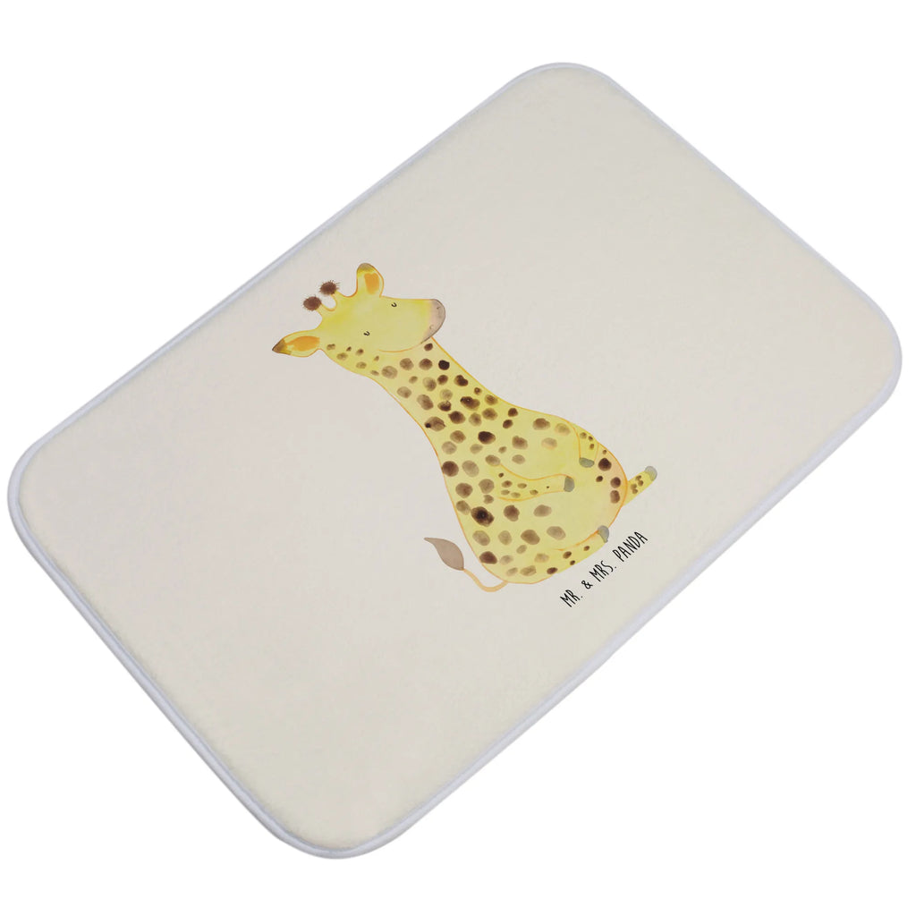 Bath mat giraffe Satisfied Bath rug, non-slip, Bath mat, Shower mat, Africa, Happiness, Adventure, Giraffe