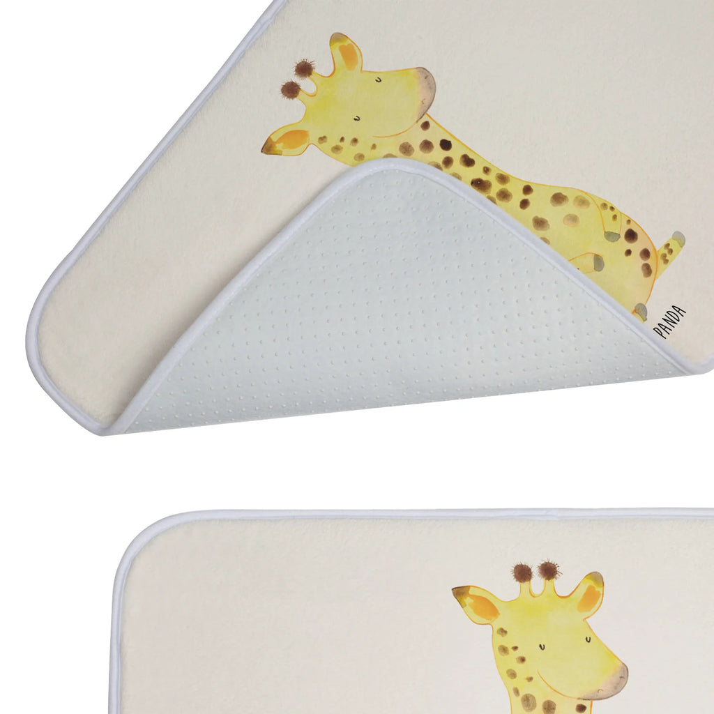 Bath mat giraffe Satisfied Bath rug, non-slip, Bath mat, Shower mat, Africa, Happiness, Adventure, Giraffe