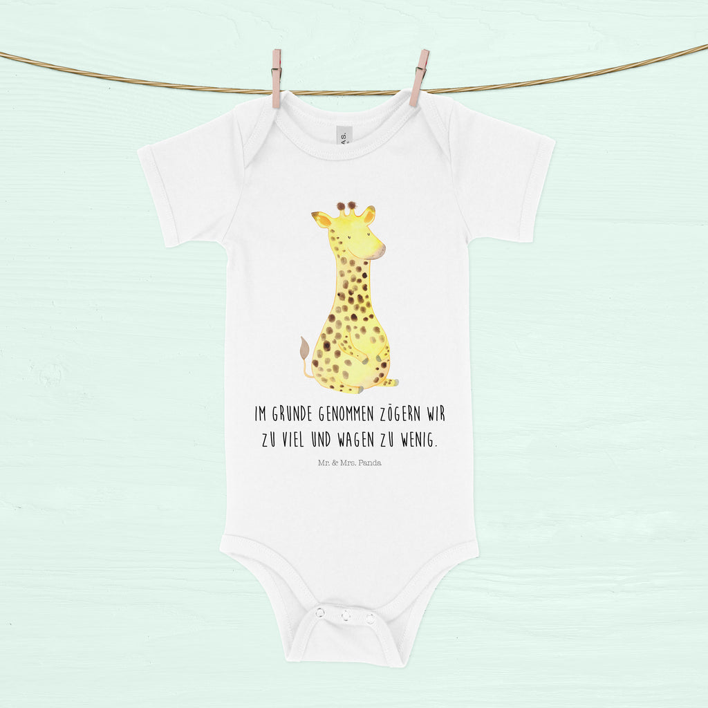 Organic Baby Body Giraffe Zufrieden Babykleidung, Babystrampler, Strampler, Wickelbody, Baby Erstausstattung, Junge, Mädchen, Afrika, Wildtiere, Giraffe, Zufrieden, Glück, Abenteuer