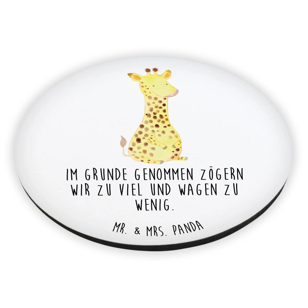Round magnet giraffe Satisfied calendar magnet, refrigerator magnet, magnet, office magnet, magnetic board, refrigerator magnets, Africa, Happiness, Adventure, Giraffe