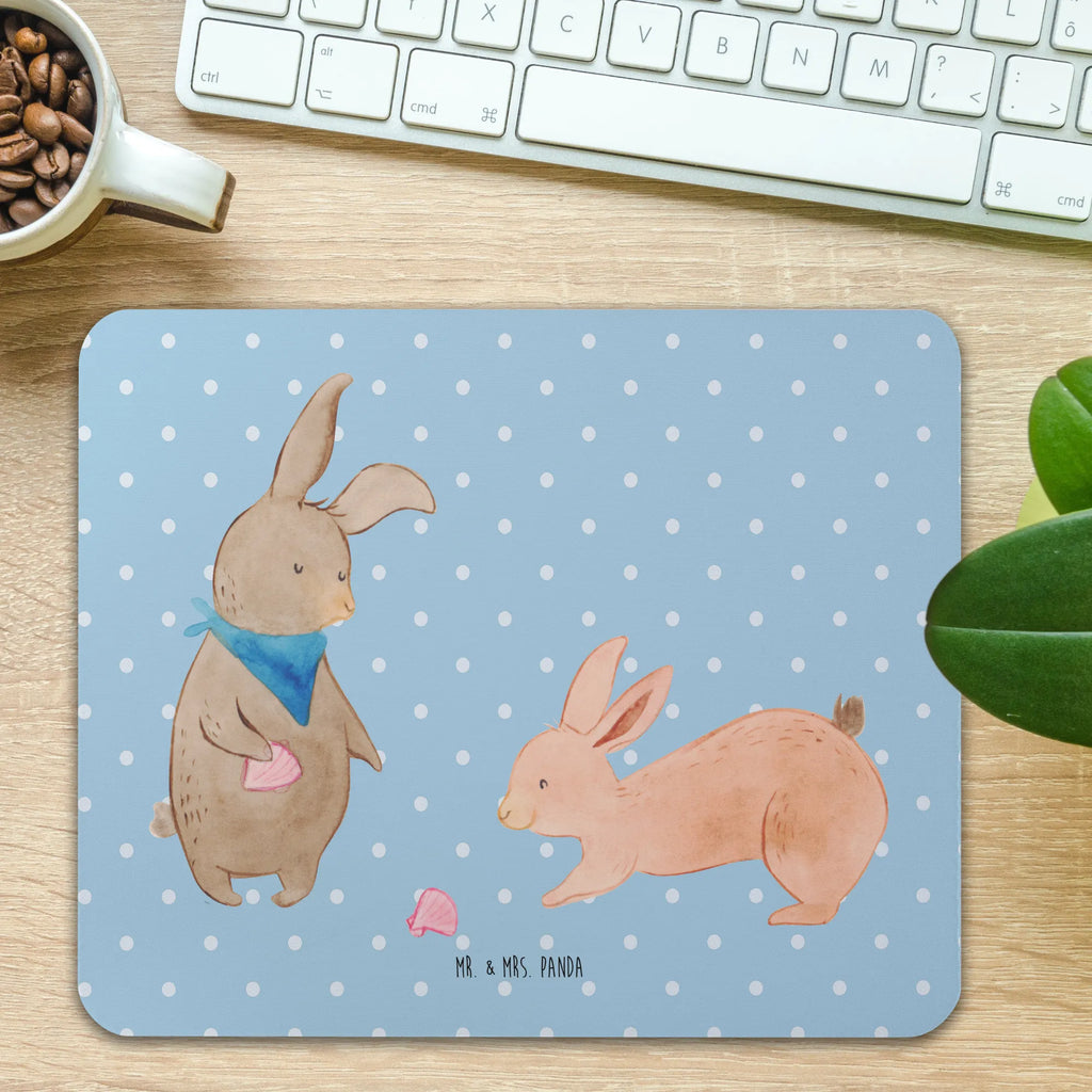 Mouse mat Bunnies with seashell Schenken, Computer zubehör, Bürobedarf, Arbeitszimmer, PC Zubehör, Mauspad, Designer Mauspad, Lernen, Mausunterlage, Einzigartiges Mauspad, Home Office, Büroausstattung, Computer, Laptop, Mousepad, Mausmatte, Mauspad Büro, Muttertag, Mama, Familie, Schwester, Opa, Oma, Bruder, Vatertag, Papa, Muscheln, Meer, Hasen, beste Freundin, Freundin, best friends, Freundinnen, Muscheln sammeln, BFF