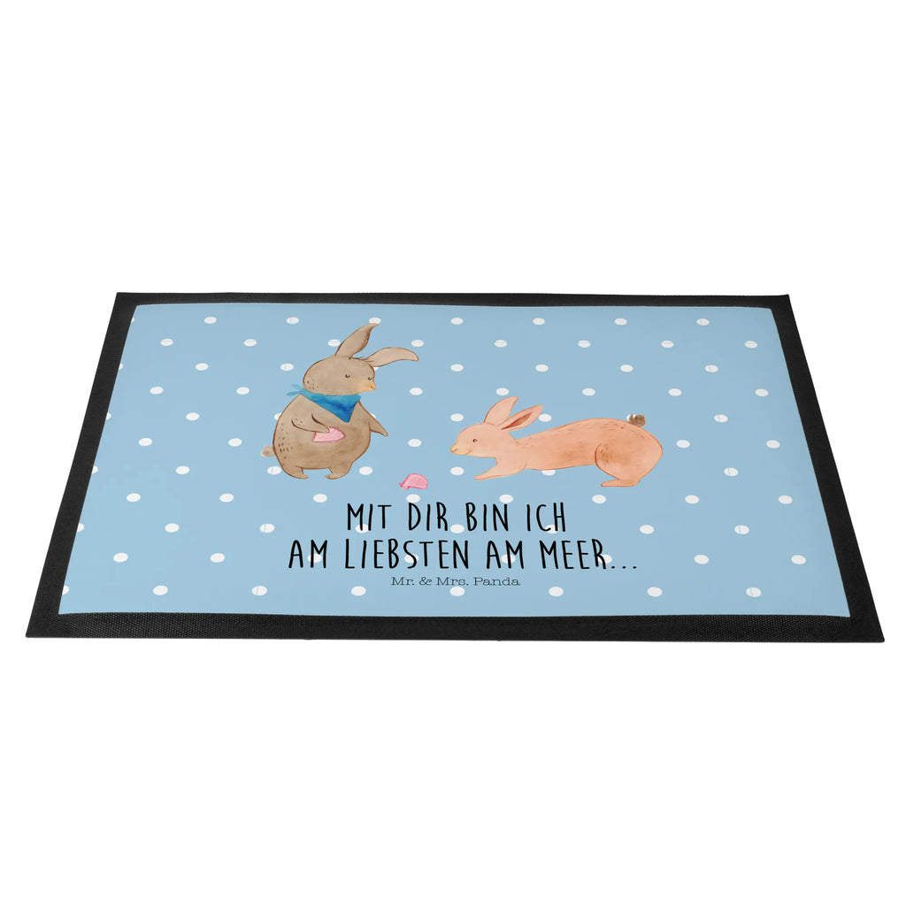 Doormat Bunnies with seashell Türvorleger, Fußabstreifer, Eingangsmatte, fußmatte, matte haustür, Schmutzmatte, Abtreter, Haustürmatte, hausmatte, Abtretmatte, Fußabtreter, Fussmatte, sauberlaufmatten, abstreifer, schmutzfangmatten, Fußmatten, Schmutzfänger, Türmatte, Schuhabstreifer, türmatten, Schmutzfangmatte, Eingangsteppich, Schmutzfangteppich, außenmatte, Sauberlaufmatte, flurmatte, Papa, Muttertag, Opa, Oma, Bruder, Schwester, Familie, Vatertag, Mama, Freundinnen, Muscheln Sammeln, Best Friends, Hasen, Beste Freundin, Freundin, Meer, BFF, Muscheln