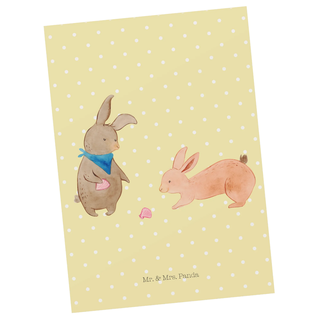 Postcard Bunnies with seashell bildkarte, Motivkarte, Postkarte, kunstkarte, Fotokarte, Ansichtskarten, einzelkarte, Kunstkarten, Ansichtskarte, spruchkarte, Grußkarte, Postkarten, Designkarte, Oma, Opa, Muttertag, Familie, Schwester, Bruder, Vatertag, Mama, Papa, Freundinnen, Hasen, Beste Freundin, Meer, Muscheln, Best Friends, BFF, Muscheln Sammeln, Freundin