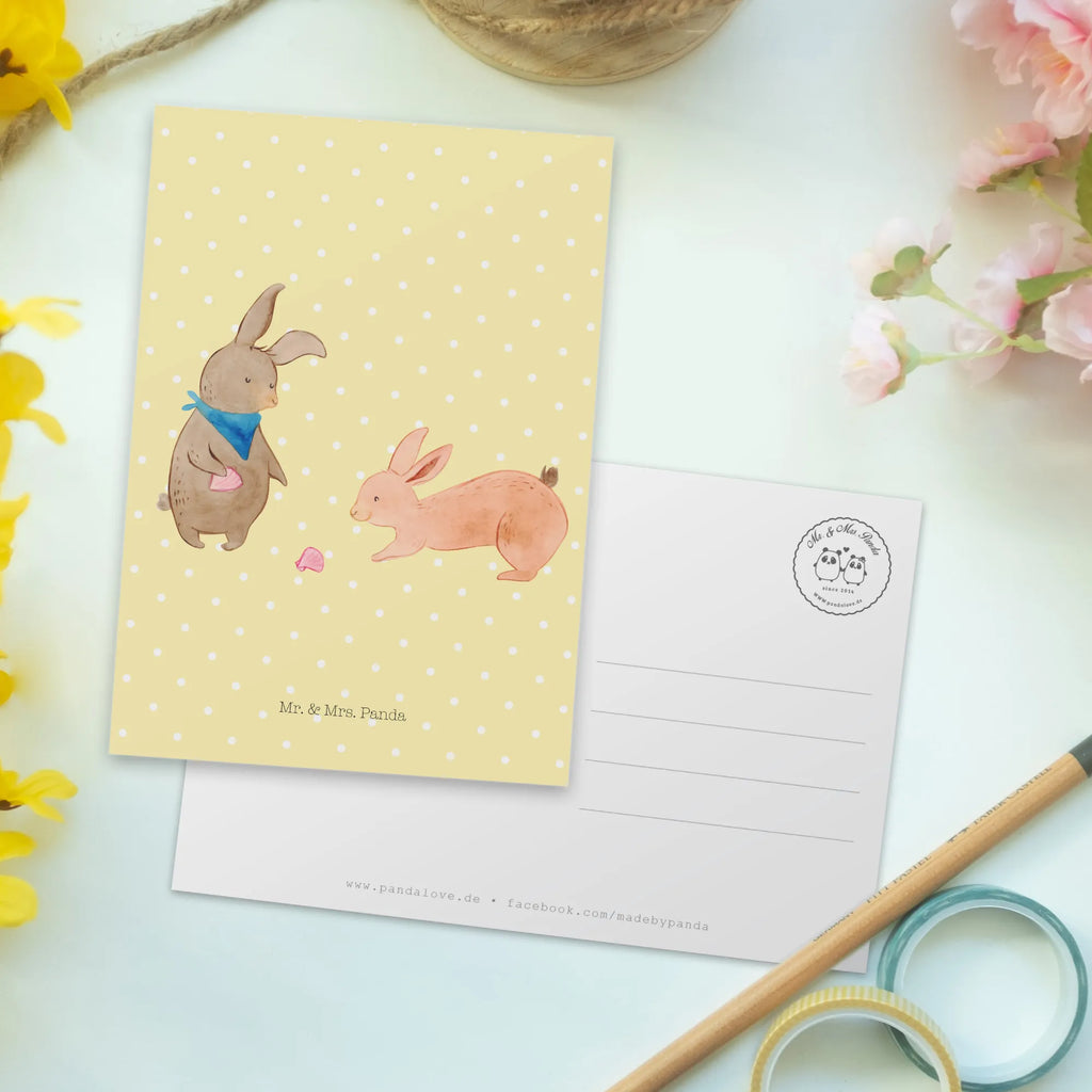 Postcard Bunnies with seashell bildkarte, Motivkarte, Postkarte, kunstkarte, Fotokarte, Ansichtskarten, einzelkarte, Kunstkarten, Ansichtskarte, spruchkarte, Grußkarte, Postkarten, Designkarte, Oma, Opa, Muttertag, Familie, Schwester, Bruder, Vatertag, Mama, Papa, Freundinnen, Hasen, Beste Freundin, Meer, Muscheln, Best Friends, BFF, Muscheln Sammeln, Freundin