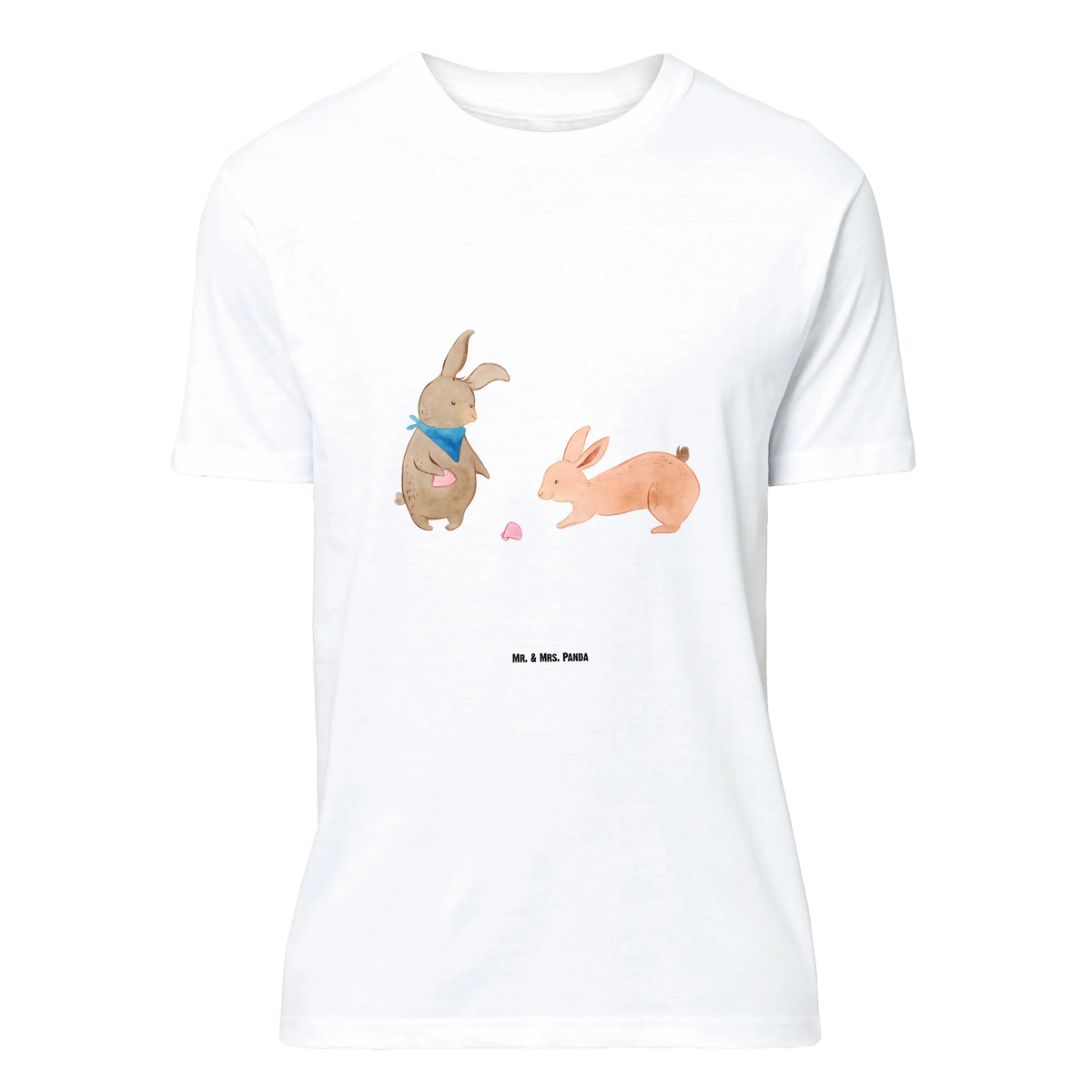 T-shirt Bunnies with seashell