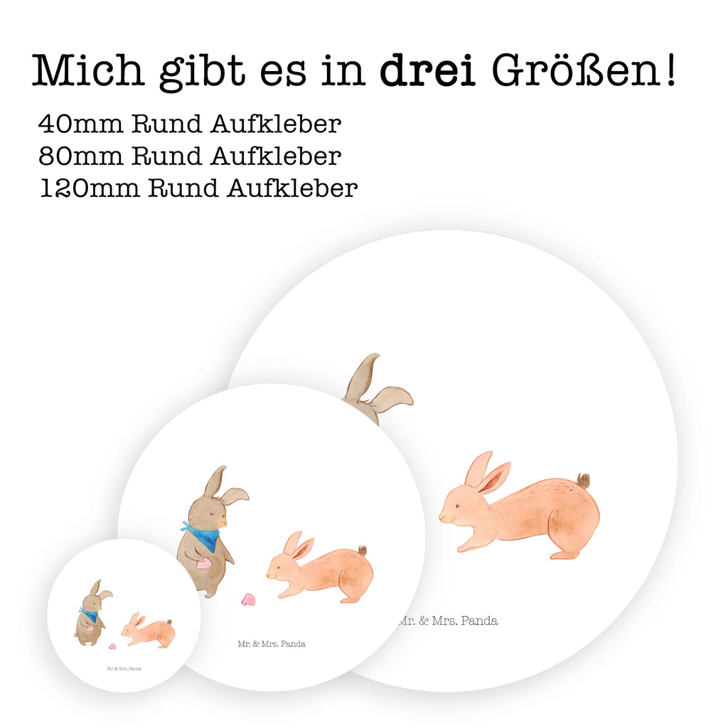 Rund Aufkleber Hasen Muschel Sticker, Etikett, Aufkleber, Muttertag, Vatertag, Mama, Papa, Oma, Opa, Familie, Schwester, Bruder, Hasen, Freundin, Best Friends, Freundinnen, Beste Freundin, Muscheln Sammeln, Meer, Muscheln, BFF