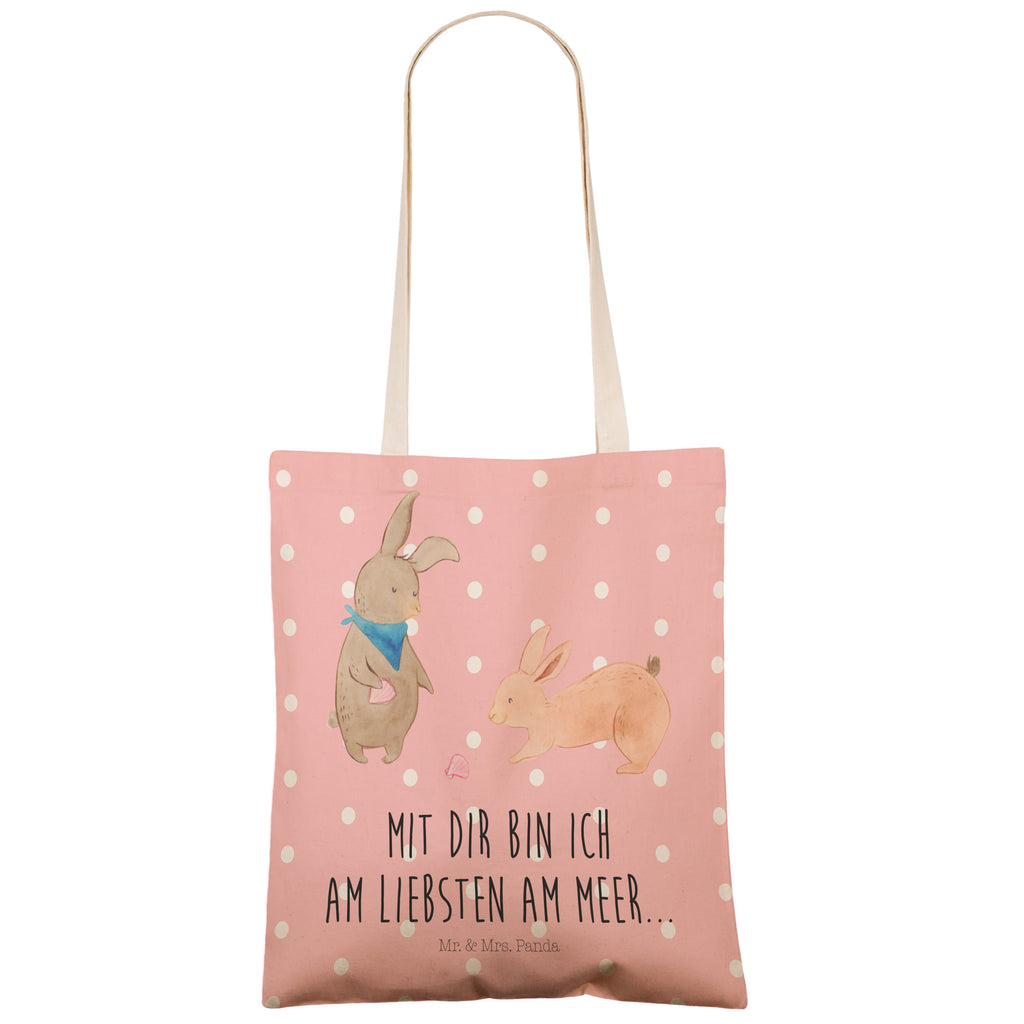 Shopping bag Bunnies with seashell Beutel, Schultertasche, Stoffbeutel, Einkaufsbeutel, Stofftragetasche, Einkaufstaschen, Stoffeinkaufstaschen, Umhängetasche, stoffshopper, markttasche, Einkaufstasche, Freizeittasche, cityshopper, Stofftaschen, Alltagstasche, Tragetaschen, shopping bag, Strandtasche, Shopper, Beutel Tasche, taschen shopper, Tüte, Stofftasche, Opa, Muttertag, Bruder, Schwester, Mama, Vatertag, Oma, Familie, Papa, Best Friends, Beste Freundin, Freundinnen, Hasen, Meer, Muscheln Sammeln, Muscheln, Freundin, BFF