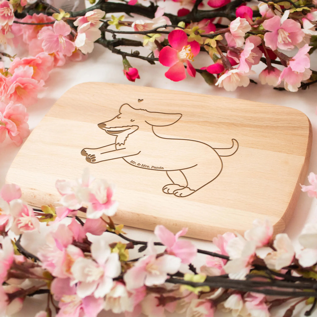 Serving board Dog dachshund Schneidebrett Holz, Küchenbrett, Frühstücksbrettchen, Frühstücksbrett, Holzbrett, Schneidebrett, Hund, Hundemotiv, Haustier, Hunderasse, Tierliebhaber, Hundebesitzer, Sprüche, happy dog, Hunde, Dachshund, Dackel