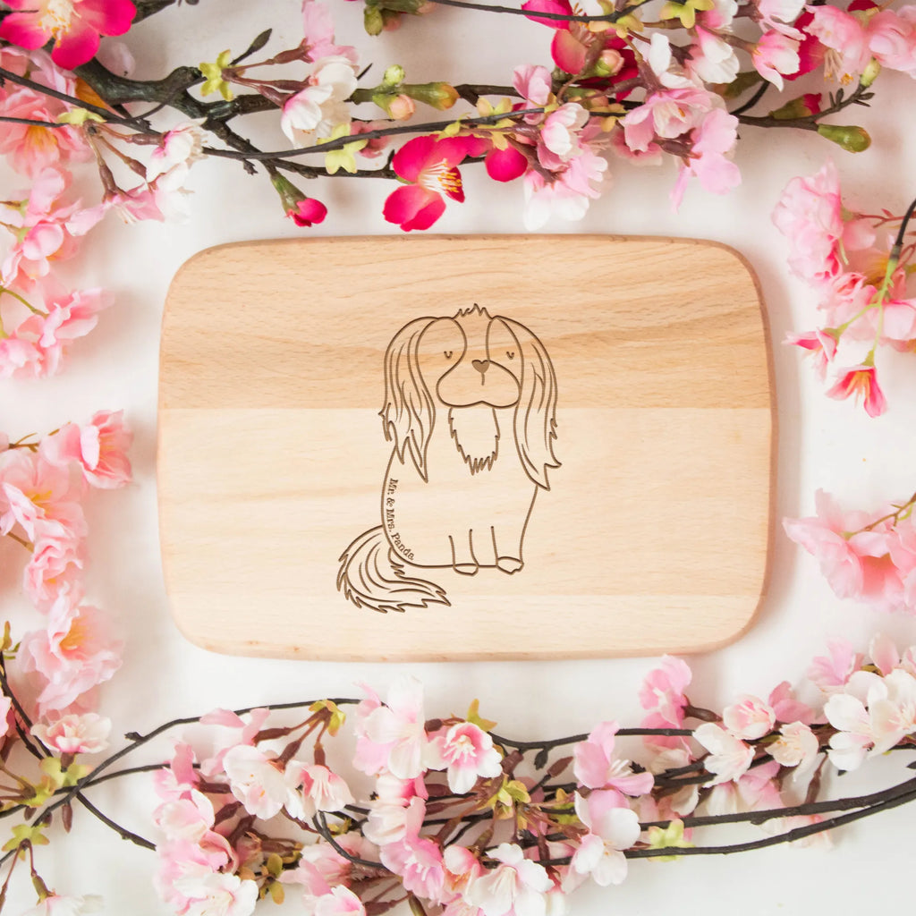 Holzbrett Hund Cavalier King Charles Spaniel Frühstücksbrett, Küchenbrett, Schneidebrett Holz, Schneidebrett, Holzbrett, Frühstücksbrettchen, Hund, Hundemotiv, Haustier, Hunderasse, Tierliebhaber, Hundebesitzer, Sprüche, Cavalier King Charles Spaniel, Cockerspaniel, schönster Hund, Spaniel, Spruch