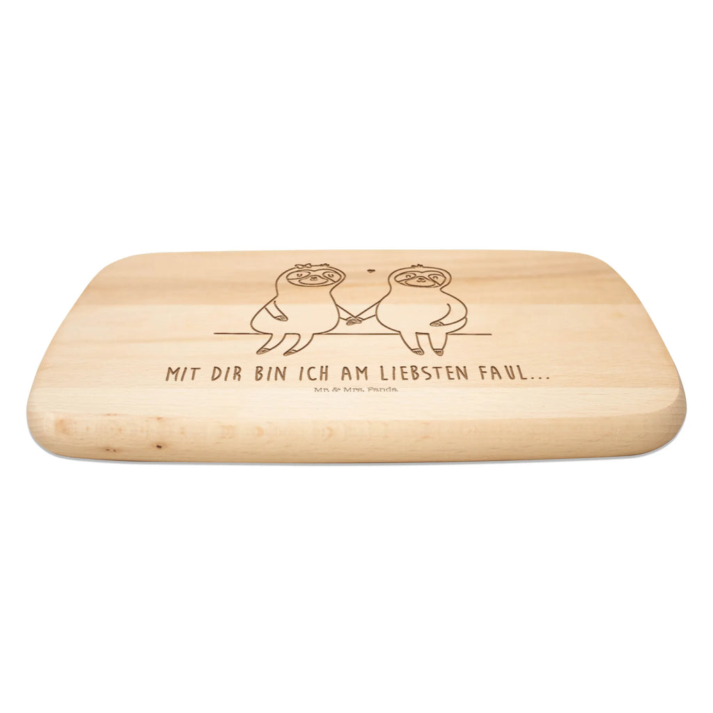 Frühstücksbrett Faultier Pärchen Frühstücksbrett, Frühstücksbrettchen, Küchenbrett, Schneidebrett, Holzbrett, Schneidebrett Holz, Faultier, Faultier Geschenk, Faultier Deko, gemeinsam, Lieblingstier, Liebe, Beziehung, Pärchen, faul, Langsamkeit, relaxen, Faultiere, Faultierliebe, verliebt, Faultierpärchen, Liebespaar, verlobt