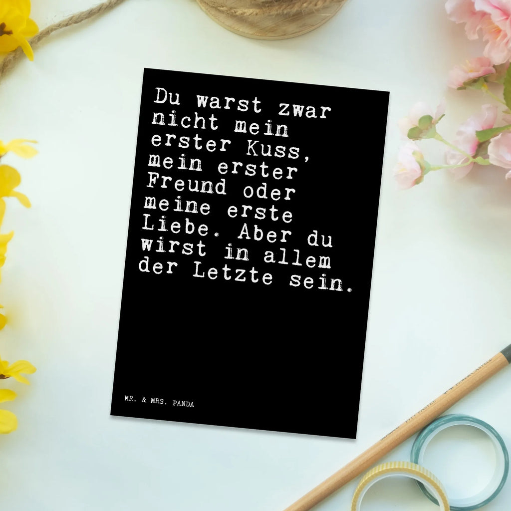 Postcard Du warst zwar nicht... Postkarten, Designkarte, spruchkarte, Ansichtskarten, einzelkarte, Postkarte, Ansichtskarte, Fotokarte, Motivkarte, Grußkarte, Kunstkarten, kunstkarte, bildkarte, Weisheiten, Zitate, Spruch, Spruch Geschenke, Lustige Sprüche, Sprüche, Spruch Sprüche Weisheiten Zitate Lustig Weisheit Worte