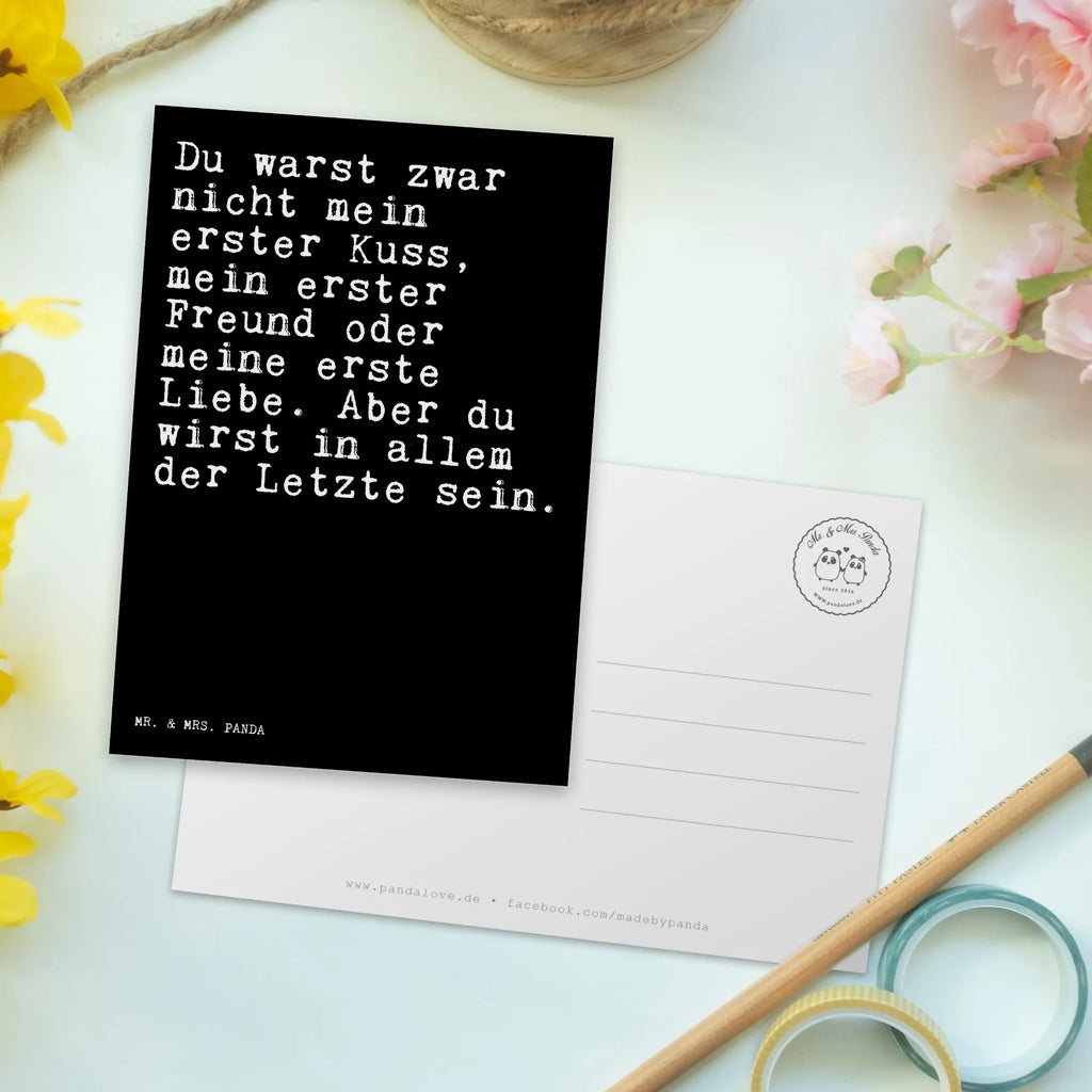 Postcard Du warst zwar nicht... Postkarten, Designkarte, spruchkarte, Ansichtskarten, einzelkarte, Postkarte, Ansichtskarte, Fotokarte, Motivkarte, Grußkarte, Kunstkarten, kunstkarte, bildkarte, Weisheiten, Zitate, Spruch, Spruch Geschenke, Lustige Sprüche, Sprüche, Spruch Sprüche Weisheiten Zitate Lustig Weisheit Worte