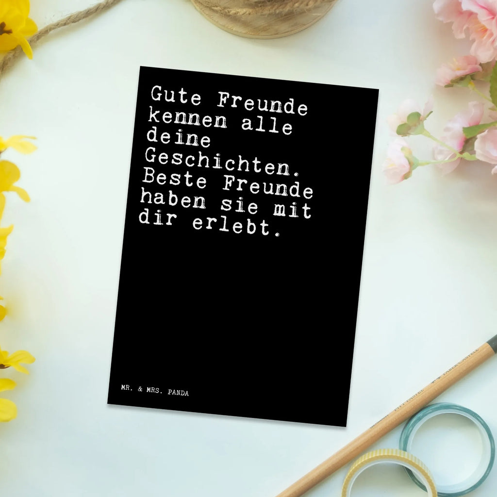 Pocztówka Gute Freunde kennen alle... Grußkarte, Postkarte, Einladungskarten Geburtstag, Dankeskarte, Einladungskarte, Ansichtskarte, Einladung Geburtstag, Geschenkkarte, Ansichtskarten, Karte, Geburtstagskarte, Einladung, Spruch, Sprüche, lustige Sprüche, Weisheiten, Zitate, Spruch Geschenke, Spruch Sprüche Weisheiten Zitate Lustig Weisheit Worte