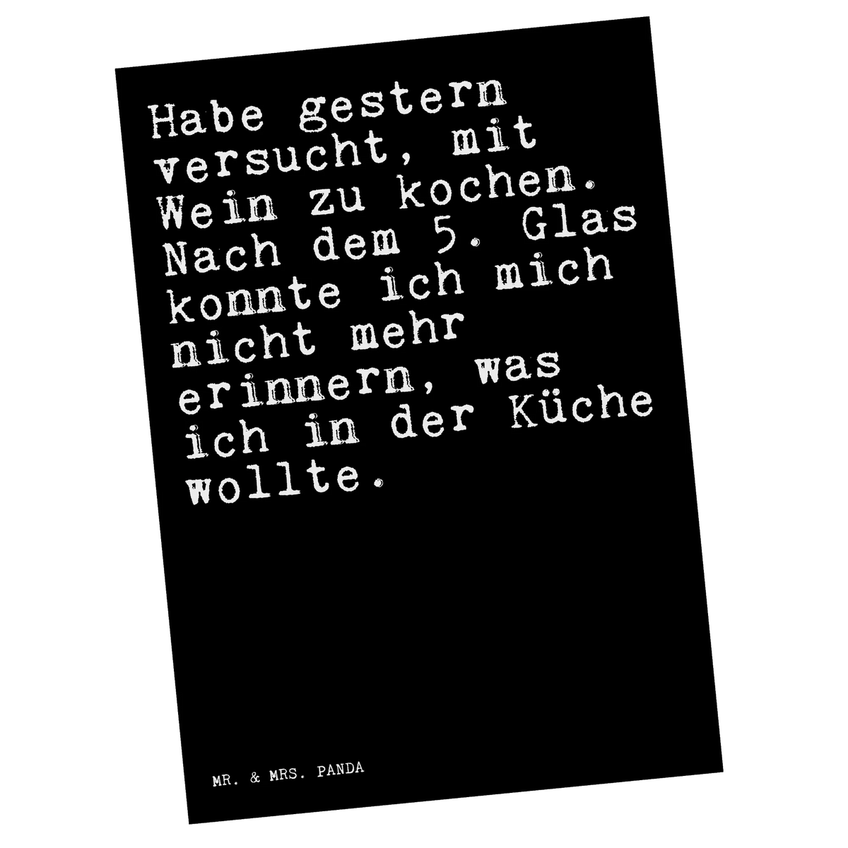 Postcard Habe gestern versucht, mit...