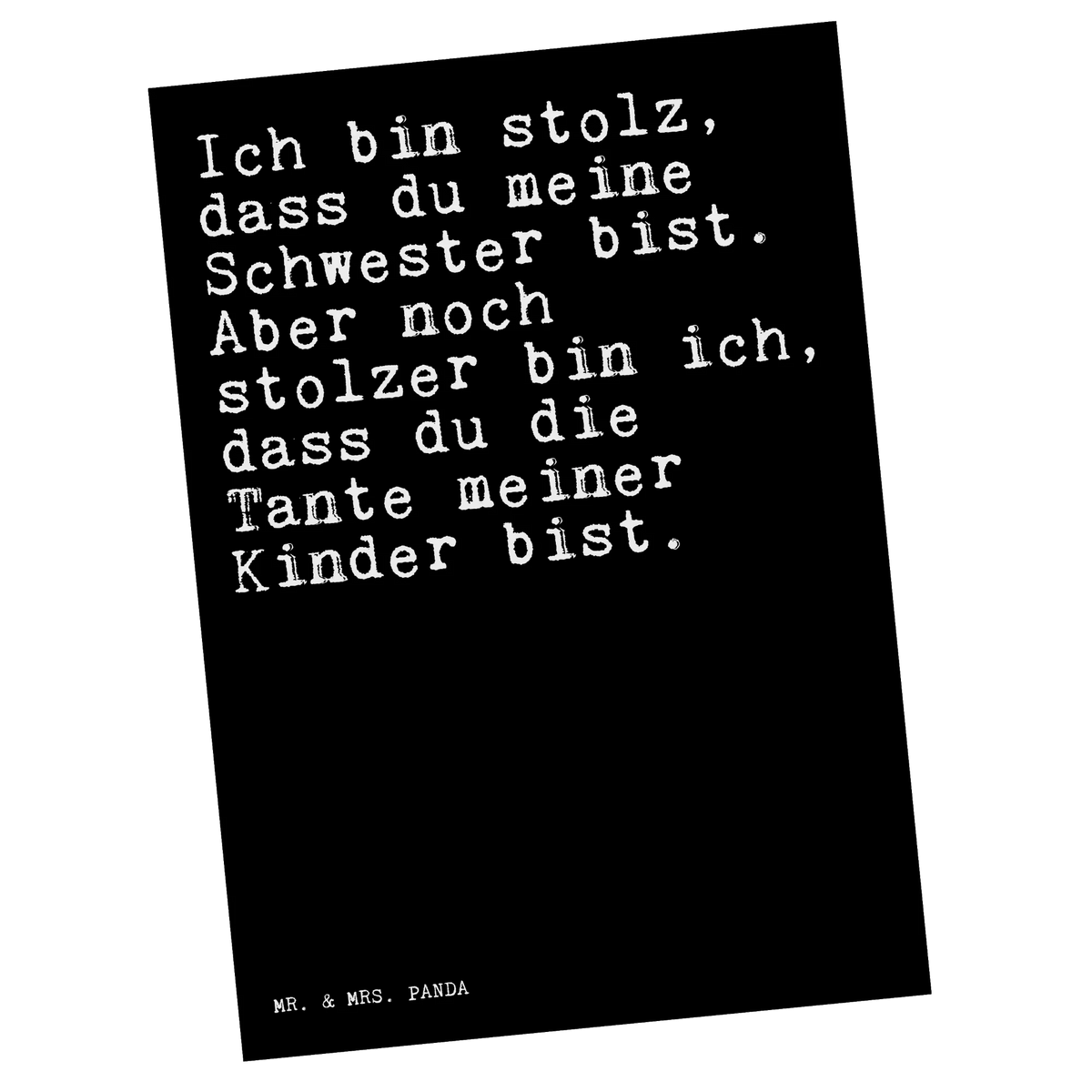 Pocztówka Ich bin stolz, dass...