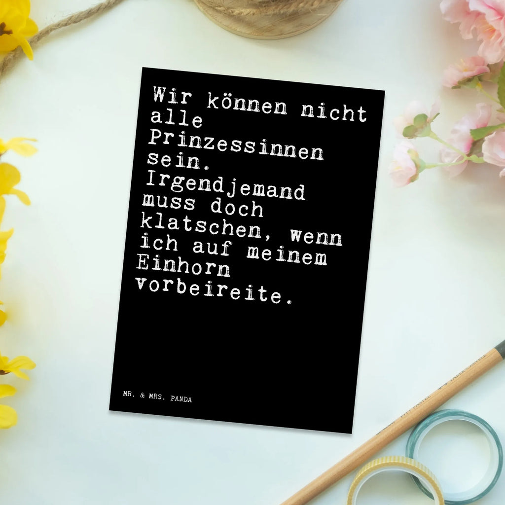 Postcard Wir können nicht alle... Grußkarte, Postkarten, Fotokarte, einzelkarte, Ansichtskarte, Motivkarte, bildkarte, Kunstkarten, Designkarte, spruchkarte, Postkarte, kunstkarte, Ansichtskarten, Sprüche, Lustige Sprüche, Weisheiten, Zitate, Spruch, Spruch Geschenke, Spruch Sprüche Weisheiten Zitate Lustig Weisheit Worte