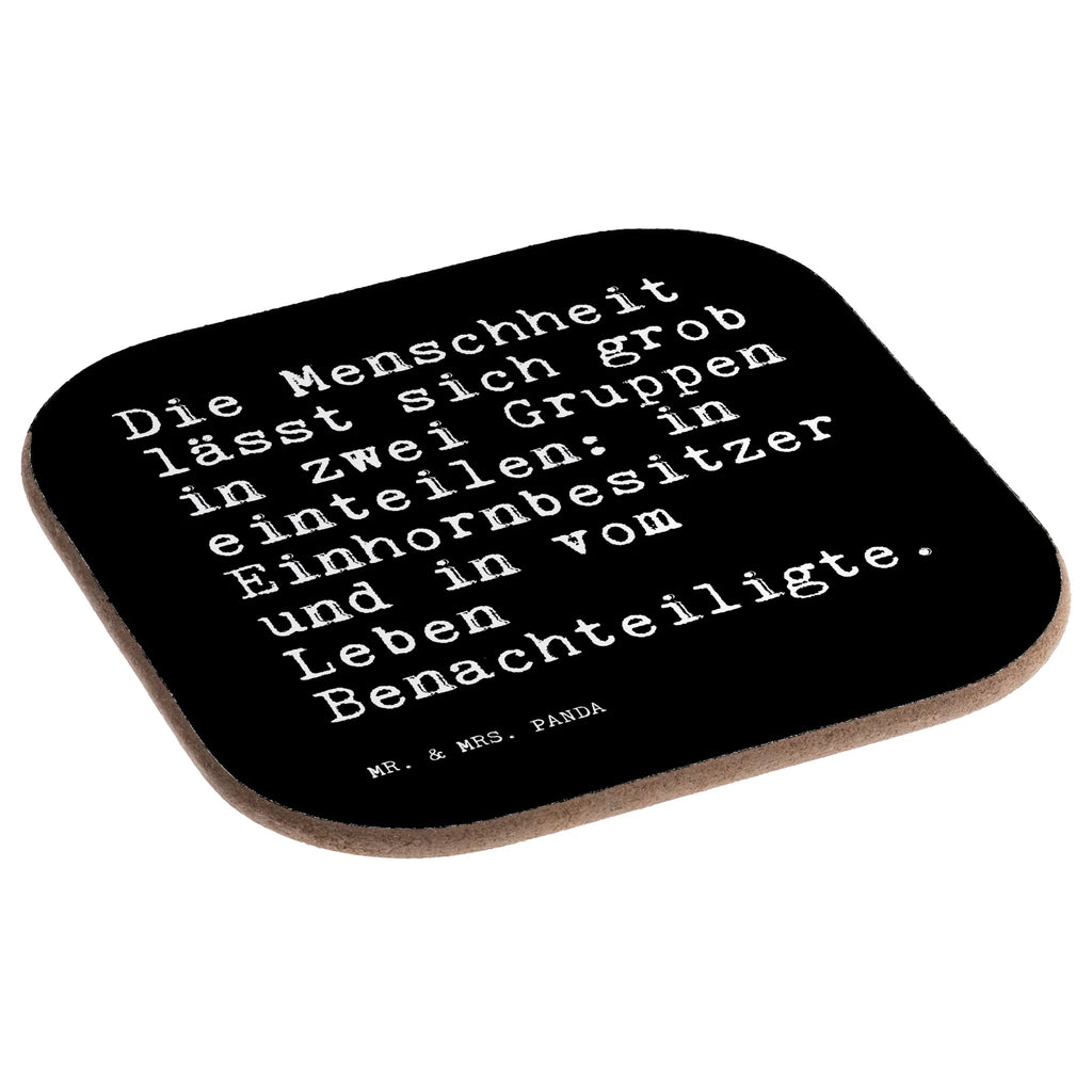 Podkładka Die Menschheit lässt sich... Przysłowie, przysłowia, zabawne przysłowia, mądrości, cytaty, prezenty z przysłowiami