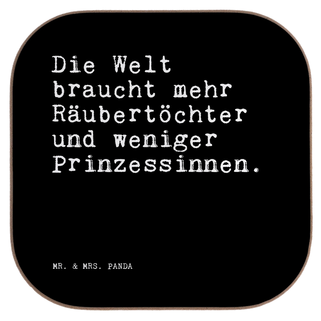 Square coaster Die Welt braucht mehr... breakfast, party, gift, presents, glass coasters, Coasters, gifts, saying, sayings, funny, wisdom, quotes, Sayings Proverbs Wisdom Quotes Funny Wisdom Words