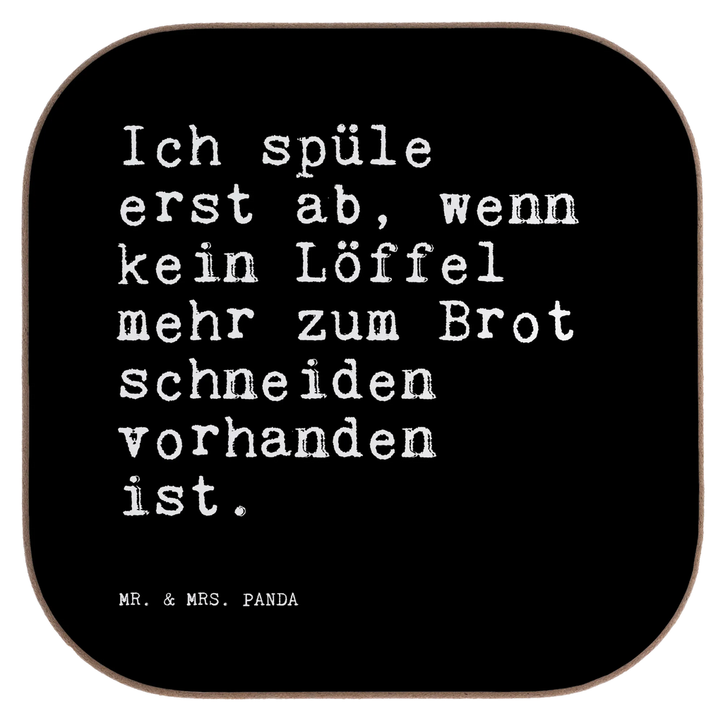Podkładka Ich spüle erst ab,... Przysłowie, przysłowia, zabawne przysłowia, mądrości, cytaty, prezenty z przysłowiami