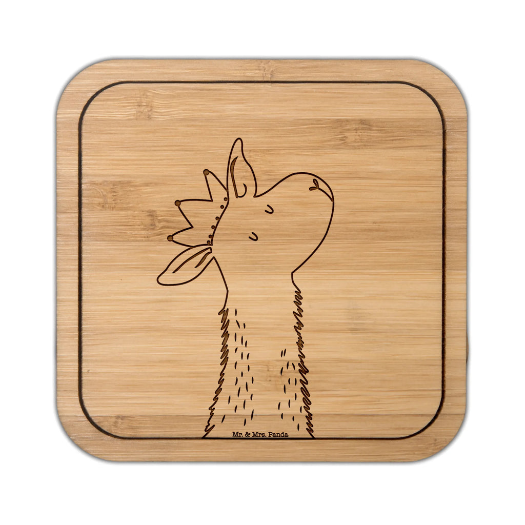 Square coaster llama head king gifts, glass coasters, square, glasses, gift, coasters, glass, breakfast, party, giveaways, wood, set, presents, Llama, llama, alpaca, trendy animal, king, dad, mum, lama, supervisor, queen, girlfriend, high school graduation, lamas, colleague, boss, office colleague