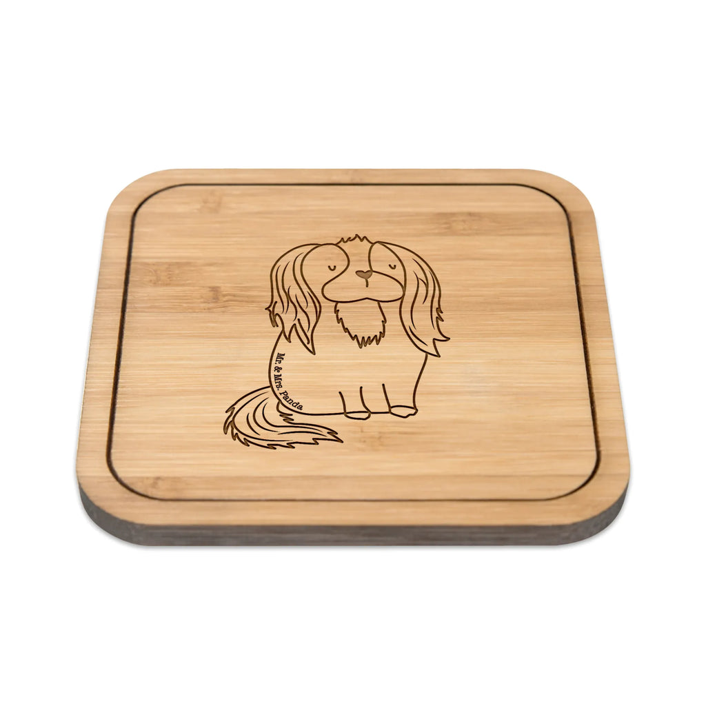 Square coaster Dog Cavalier King Charles Spaniel presents, wood, giveaways, breakfast, glasses, set, square, gift, party, gifts, glass coasters, coasters, glass, dog, mutt, hound, woof, dog mama, dog breed, love dogs, love for dogs, dog decorative items, bag with dog print, funny gifts for dog owners, what do you give a dog lover, Christmas gifts for dogs, gifts for dogs, dog sayings, Sayings, Spaniel, Cocker Spaniel, most beautiful dog, Cavalier King Charles Spaniel, Dog