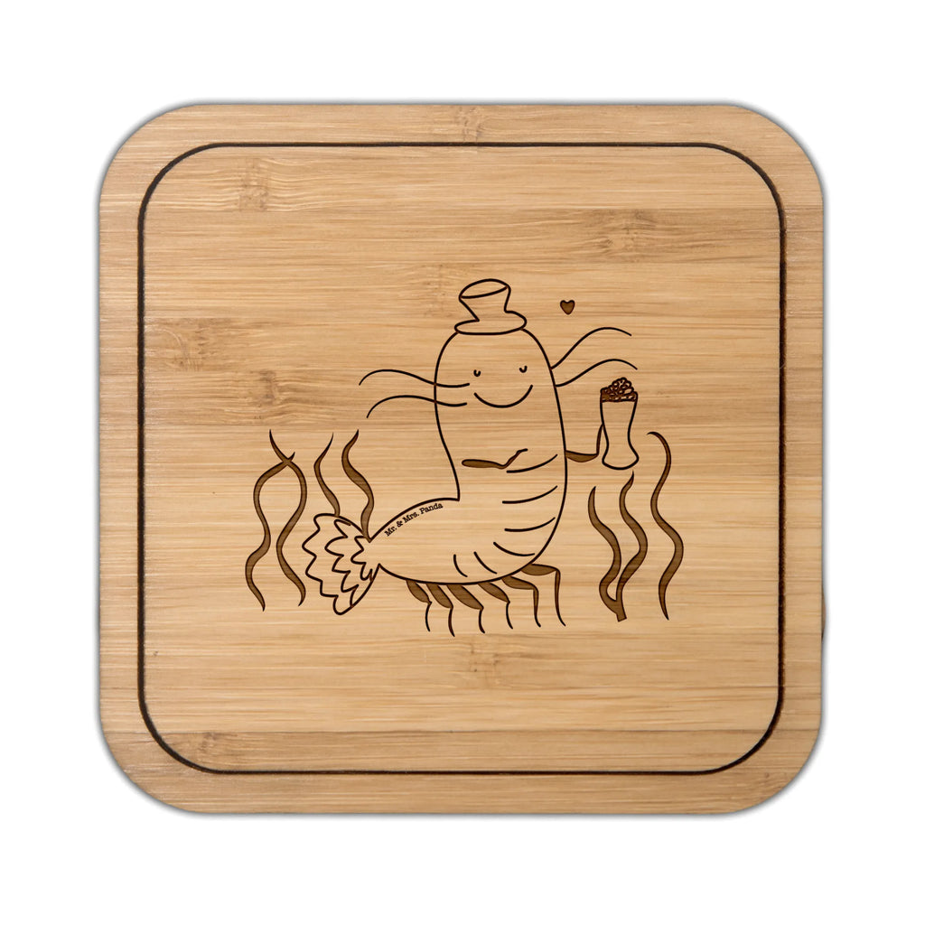 Kwadratowa podkładka homar pszenica Zwierzeta morskie, Morze, Wakacje