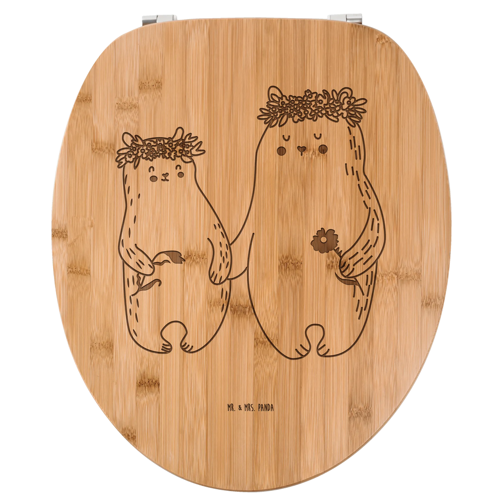 Deska sedesowa Niedźwiedzie z wianuszkiem Rodzina, Dzień Ojca, Dzień Matki, brat, siostra, mama, tata, babcia, dziadek