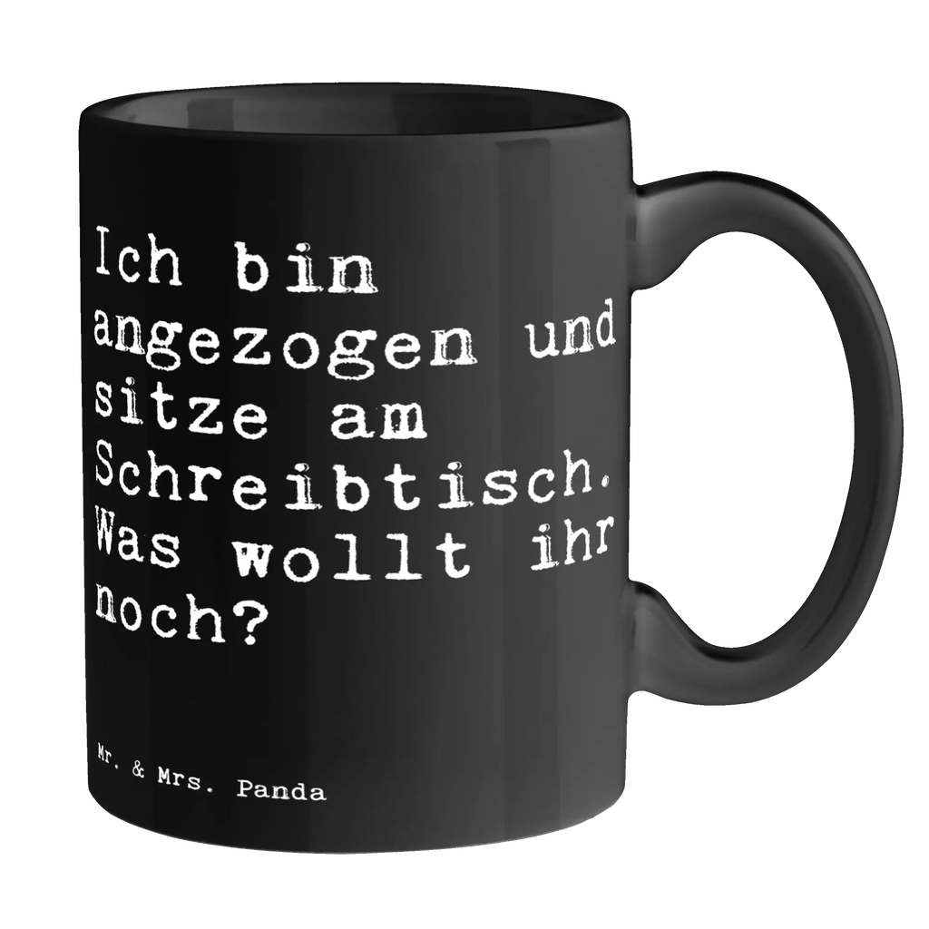 Mug Ich bin angezogen und... Tasse mit Zitaten, Keramiktasse, Tasse mit Motiven, Geschenktasse, Tasse, Teetasse, Porzellantasse, Bürotasse, Kaffeetasse, Spruch, Sprüche, lustige Sprüche, Weisheiten, Zitate, Spruch Geschenke, Spruch Sprüche Weisheiten Zitate Lustig Weisheit Worte