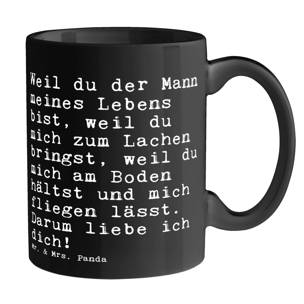 Kubek Weil du der Mann... Porzellantasse, Bürotasse, Tasse mit Zitaten, Geschenktasse, Keramiktasse, Tasse, Kaffeetasse, Teetasse, Tasse mit Motiven, Spruch, Sprüche, lustige Sprüche, Weisheiten, Zitate, Spruch Geschenke, Spruch Sprüche Weisheiten Zitate Lustig Weisheit Worte