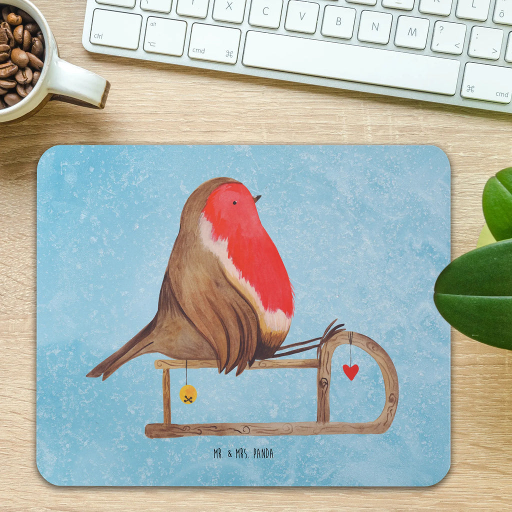 Podkładka pod mysz rudzik sanki computer mauspad, laptop mauspad, Mousepad, mousematte, notebook mauspad, Mauspad, Mausmatte, pc mauspad, pc mousepad, mauspad pc, Mausunterlage, computermatte, mauspad laptop, computer mousepad, laptop mousepad, pc mausunterlage, mausteppich, Wintermotiv, Winter, Weihnachtsdeko, Nikolaus, Weihnachten, Advent, Heiligabend, Schlitten, Vogel