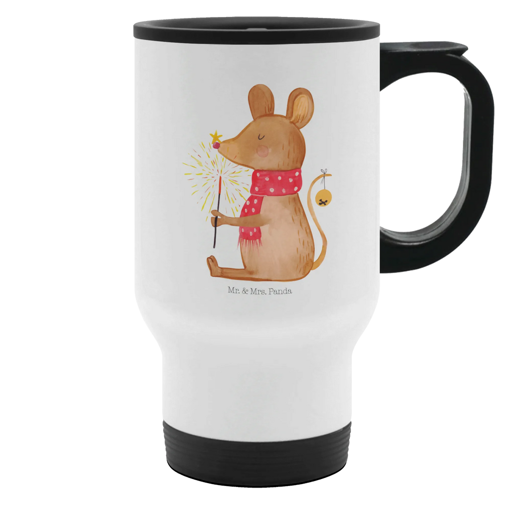 Insulated mug Mouse Christmas travel coffee mug, travel mug, Insulated mug, To Go mug, Thermo cup, Thermo mug, Coffee mug, Winter, Christmas, Christmas time, snow, merry christmas, christmas greeting, mouse, christmas motive, christmas miracle, christmas