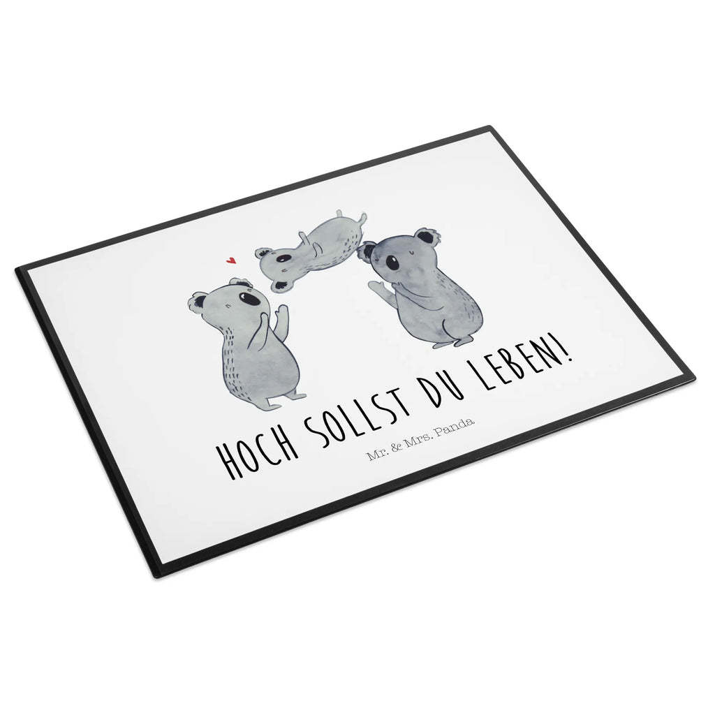Schreibtischunterlage Koalas Feiern schreibmatte, schreibtischauflagen, arbeitsmatte, schreibtischunterlagen, arbeitsunterlage, tischmatten, Tischunterlage, Schreibtisch Matte, schreibauflage, tischpad, tischmatte, schreibauflagen, tischauflagen, Schreibtischauflage, Schreibunterlage, tischauflage, Schreibtisch Unterlagen, schreibtischmatte, tischpads, schreibtischunterlage, pultunterlage, Geschenk, Geburtstag, Geburtstagsgeschenk, Eltern, Kind, Herz, Familie, Koala, Liebe
