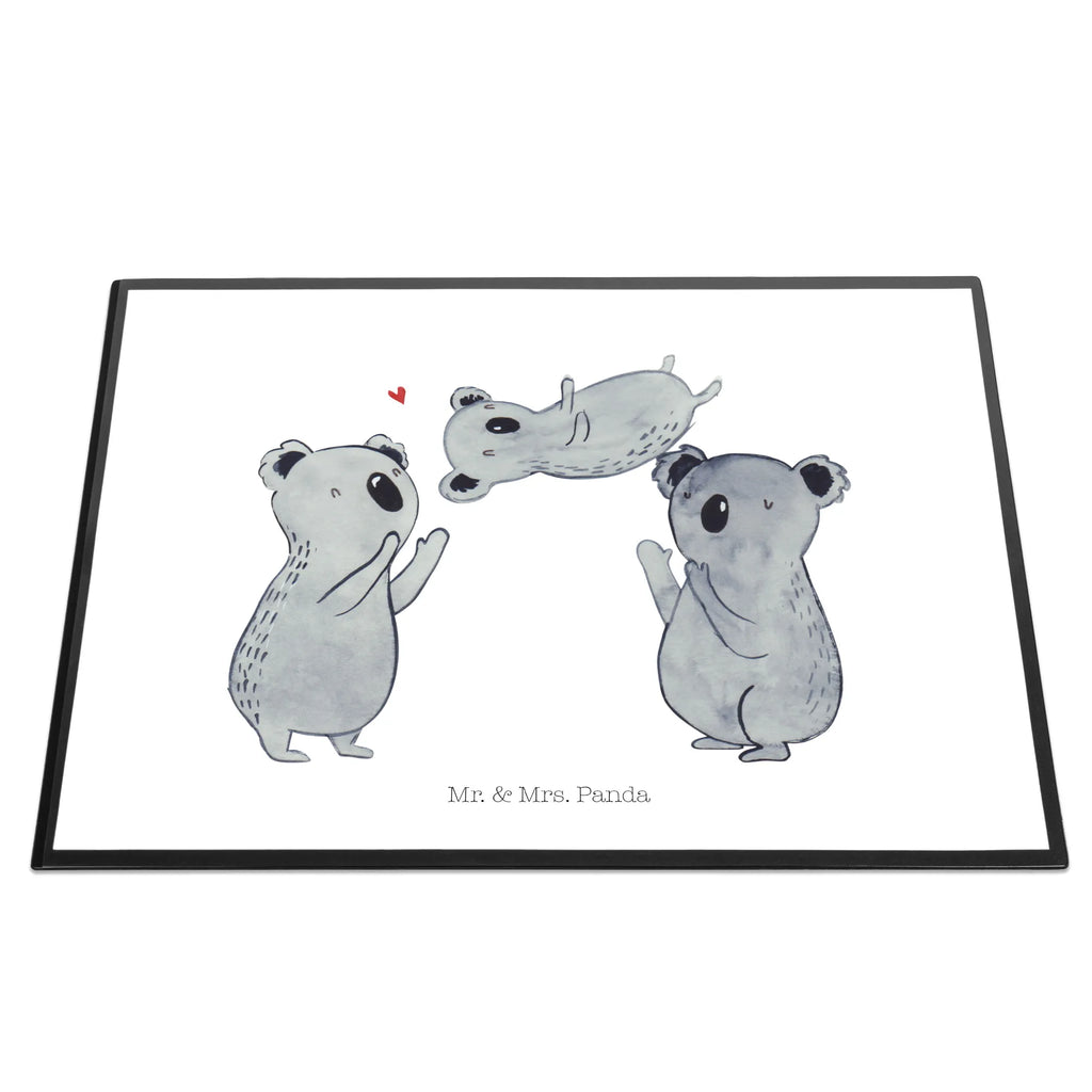 Schreibtischunterlage Koalas Feiern schreibmatte, schreibtischauflagen, arbeitsmatte, schreibtischunterlagen, arbeitsunterlage, tischmatten, Tischunterlage, Schreibtisch Matte, schreibauflage, tischpad, tischmatte, schreibauflagen, tischauflagen, Schreibtischauflage, Schreibunterlage, tischauflage, Schreibtisch Unterlagen, schreibtischmatte, tischpads, schreibtischunterlage, pultunterlage, Geschenk, Geburtstag, Geburtstagsgeschenk, Eltern, Kind, Herz, Familie, Koala, Liebe