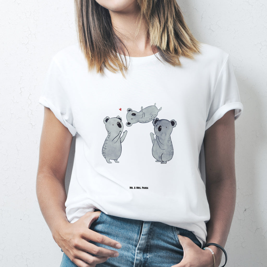 T-Shirt Standard Koala Feiern Sich Damen, T-Shirt mit Spruch, T-Shirt, Jubiläum, Herrn, Junggesellenabschied, Schlafshirt, Geburstag, Lustiges T-Shirt, Nachthemd, Shirt, Tshirt, Geschenk, Geburtstagsgeschenk, Geburtstag, Koala, Familie, Liebe, Eltern, Herz, Kind