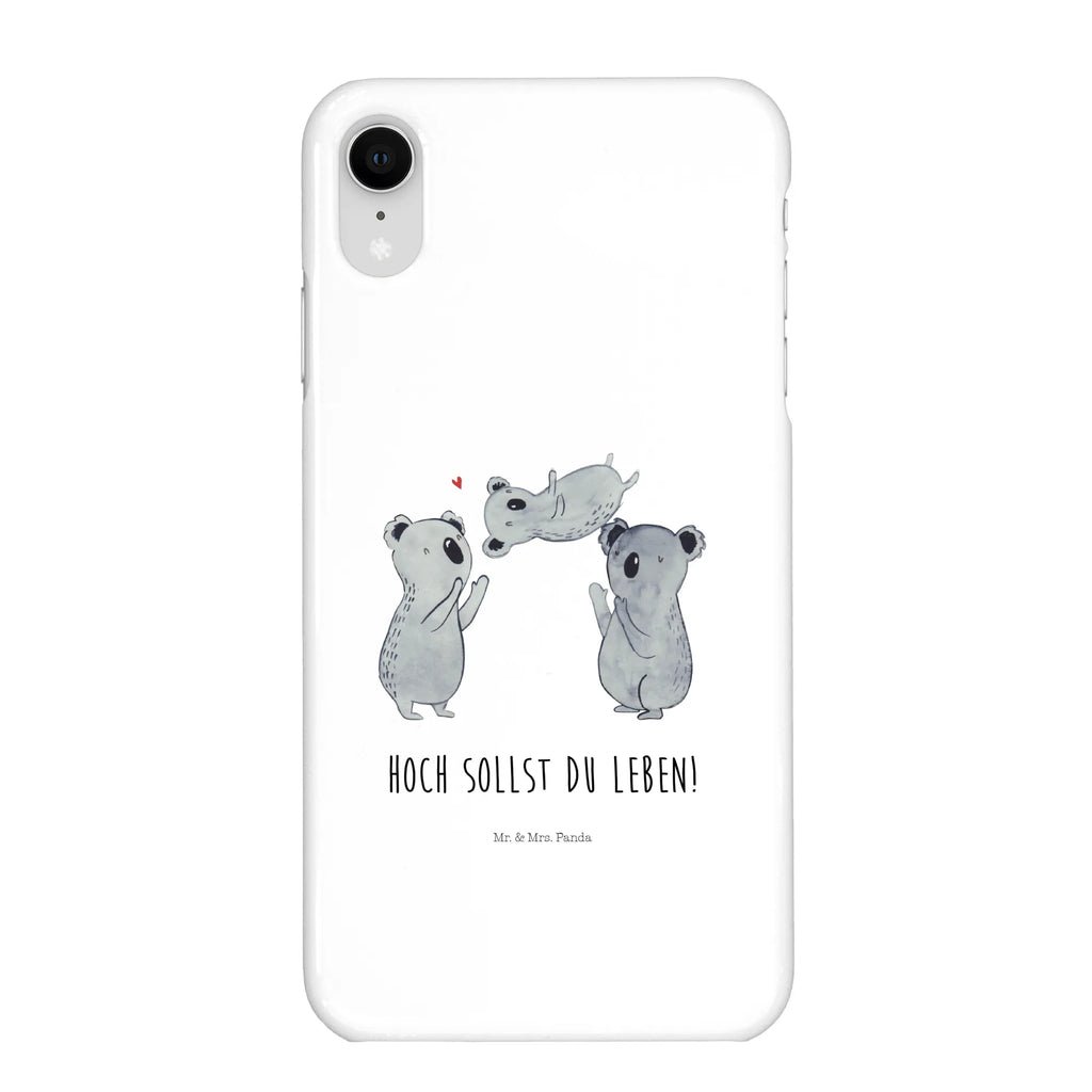 Etui na iPhone 10 Koale Świętować Hülle, Handycover, Handyhülle, Iphone 10, Handy, Cover, Iphone X, Geburtstag, Geburtstagsgeschenk, Geschenk, Eltern, Familie, Koala, Herz, Kind, Liebe