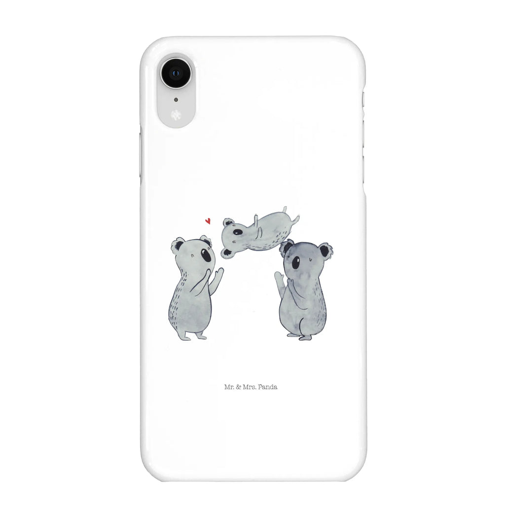 Etui na iPhone 10 Koale Świętować Hülle, Handycover, Handyhülle, Iphone 10, Handy, Cover, Iphone X, Geburtstag, Geburtstagsgeschenk, Geschenk, Eltern, Familie, Koala, Herz, Kind, Liebe