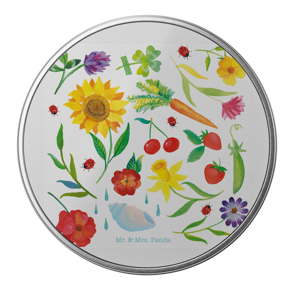 okrągła puszka z blachy Lato Dekoracje kwiatowe, dekoracje wiosenne, dekoracje letnie, dekoracja, pozytywna wiadomość, miłośnik natury, na zewnątrz, natura, przygoda