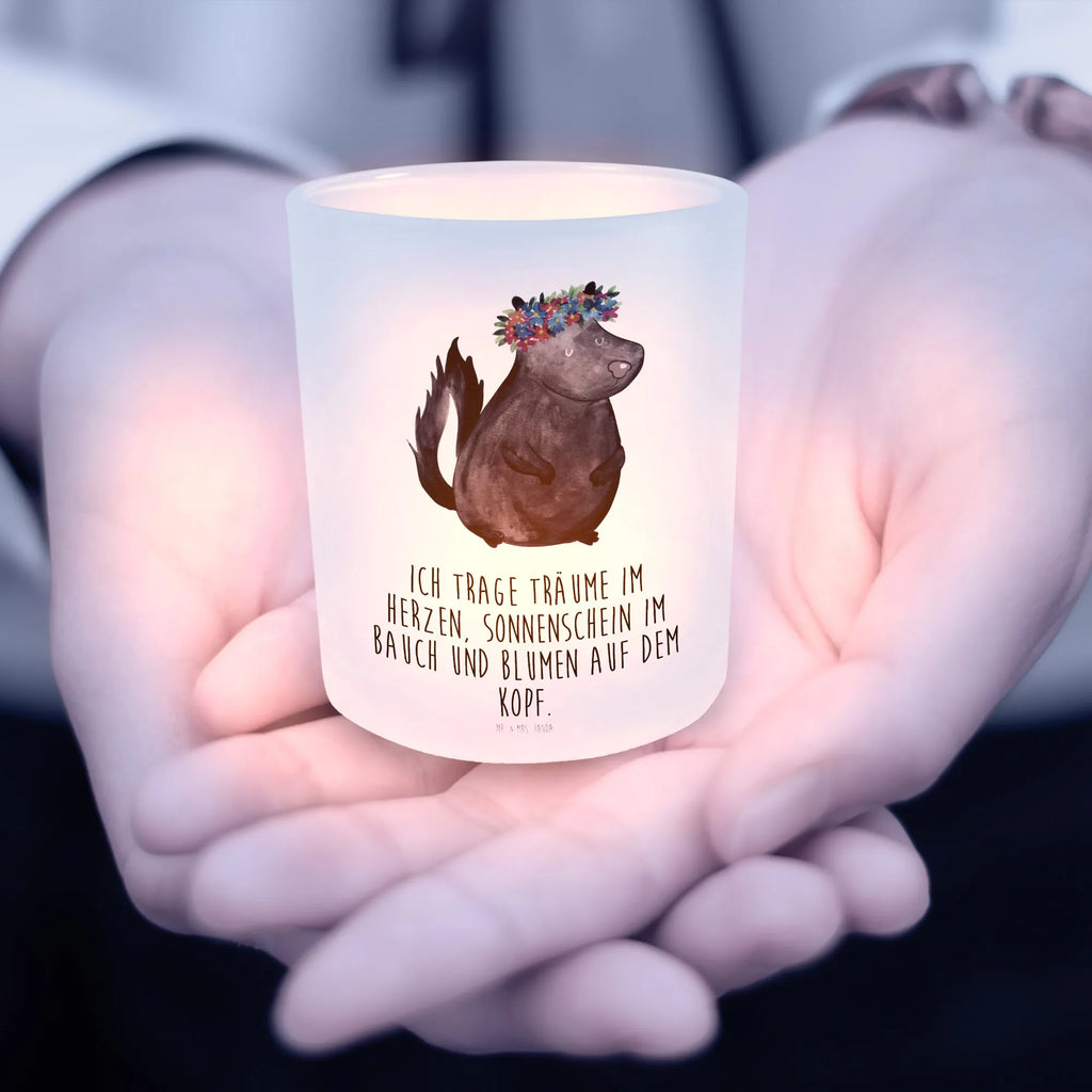 Windlicht Stinktier Mädchen Windlicht Glas, Teelichtglas, Teelichthalter, Teelichter, Kerzenglas, Windlicht Kerze, Kerzenlicht, Glas Windlicht, Windlicht Zur Hochzeit, Windlicht Deko, Windlicht Hochzeit, Teelichtgläser, Windlicht Dekorieren, Stinktier, Skunk, Wildtier, Raubtier, Stinker, Stinki, Yoga, Namaste, Lebe, Liebe, Lache