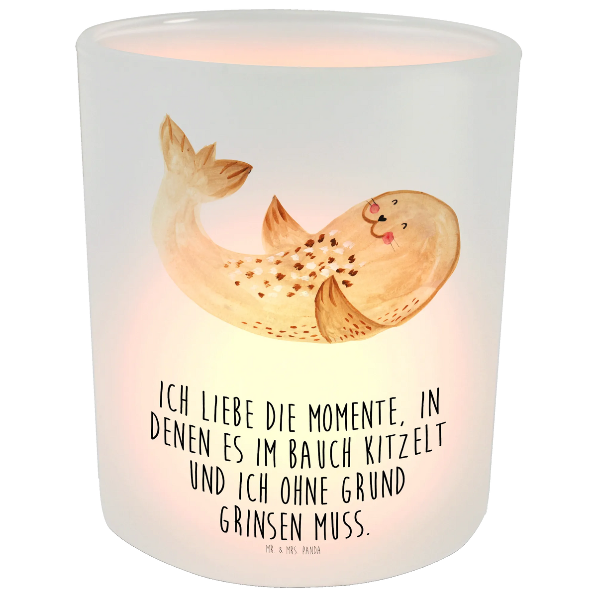 Lantern seal Lay card, gift ideas, gifts, small animals, cute, cute animal motives, hand drawn, funny sayings, good mood, special gifts, animal lover, Baltic Sea, joy, laughter, North Sea, sea animal, Seal, seals