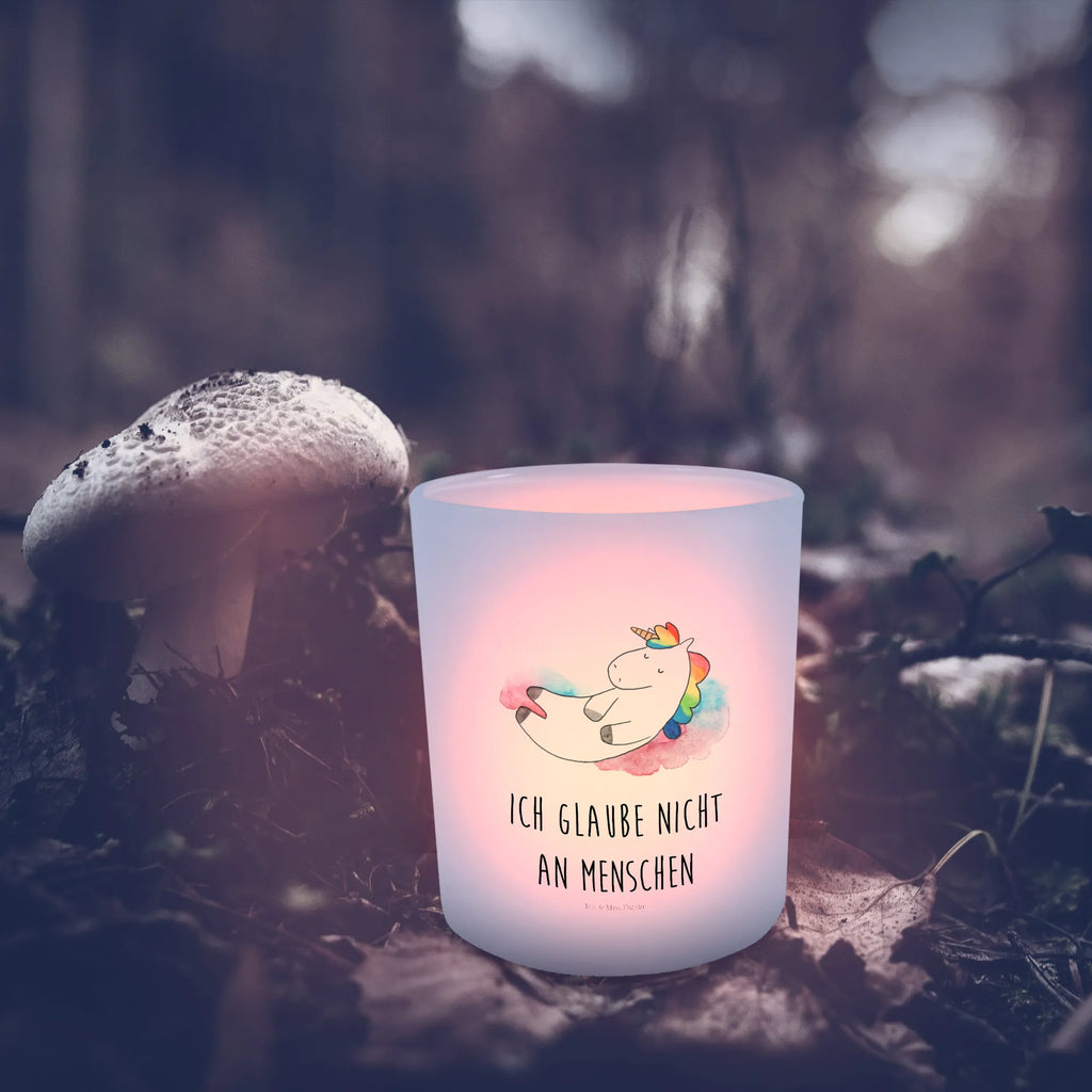 Lantern unicorn cloud 7 tealight holder, Wind light, glass tealight, unicorn, unicorns, faith, in love, reality, witty, gift, Unicorn, Funny, smile, people
