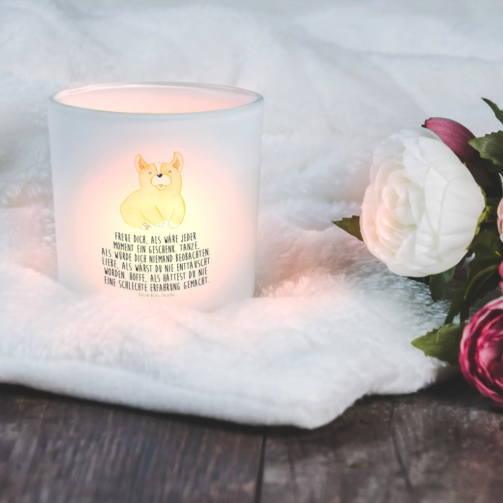 Lantern Corgi Wind light, glass tealight, tealight holder, dog, mutt, hound, woof, dog mama, dog breed, love dogs, love for dogs, dog decorative items, bag with dog print, funny gifts for dog owners, what do you give a dog lover, Christmas gifts for dogs, gifts for dogs, dog sayings, saying, Corgi, joy of life, british, dog's sayings, Welsh Corgi Pembroke, motivation, sayings