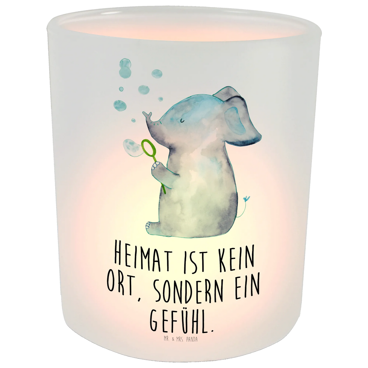 Lantern elephant soap bubbles tealight holder, glass tealight, Wind light, small animals, cute, funny, cute animal motives, hand drawn, small world, funny sayings, good mood, happy, gifts, gift ideas, special gifts, animal lover, card, love saying, soap bubbles, proboscidean, elephants, home, feeling. Home, Elephant, love, proof of love, pachyderm