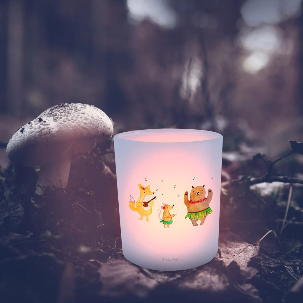 Lantern forest animals Aloha tealight holder, Wind light, glass tealight, small animals, cute, funny, cute animal motives, hand drawn, small world, funny sayings, good mood, happy, gifts, gift ideas, special gifts, animal lover, card, aloha, laughter, bear, forest, life, rabbit, music, dancing, forest animals, hedgehog