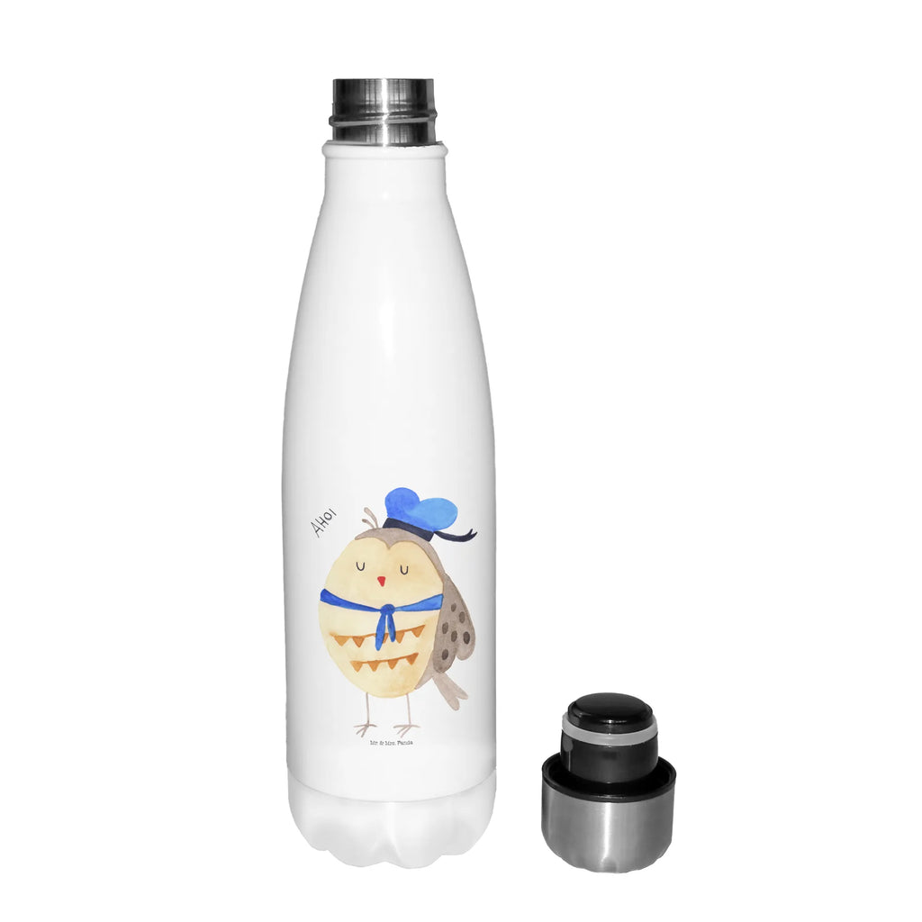 Insulated bottle Owl sailor Thermosflasche Outdoor, Thermosflasche Mit Drehverschluss, Thermosflasche Herren, Thermosflasche Für Schule, Thermosflasche Mit Trinkverschluss, Thermosflasche Für Sport, Thermoflasche Edelstahl, Isolierflasche Kaltgetränke, Sommergetränk, Robuste Thermosflasche, Thermosflasche Für Kaffee, Warmhalteflasche, Thermosflasche Für Outdoor, Flasche, Kalthalteflasche, Thermosflasche Kinder, Thermos, Thermosflasche Für Unterwegs, Edelstahlflasche, Leichte Thermosflasche, Thermosflasche Modern, Thermosflasche Klassisch, Doppelwandige Trinkflasche, Thermosflasche, Auslaufsichere Thermosflasche, Flasche für Kohlensäure, Isolierflasche Heißgetränke, Thermosflasche Für Tee, Isolierflasche, Thermosflasche Damen, Thermosflasche Wandern, Isolierkanne, Umweltfreundliche Thermosflasche, Thermosflasche 500ml, Thermosflasche BPA-Frei, Thermosflasche Nachhaltig, Thermoflasche, Thermosflasche 1 Liter, Vakuumflasche, Thermoskanne Unterwegs, Trinkflasche Isoliert, Thermosflasche Für Büro, Sommerflasche, Thermosflasche 750ml, Thermosflasche Für Wasser, Spülmaschinenfeste Thermosflasche, Thermosflasche Reisen, Eule, Eule Deko, Matrose, Ehe, Eule Spruch, Hochzeitstag Geschenk, Seefahrer, Wortspiel lustig, Owl, Freundin, Heimathafen